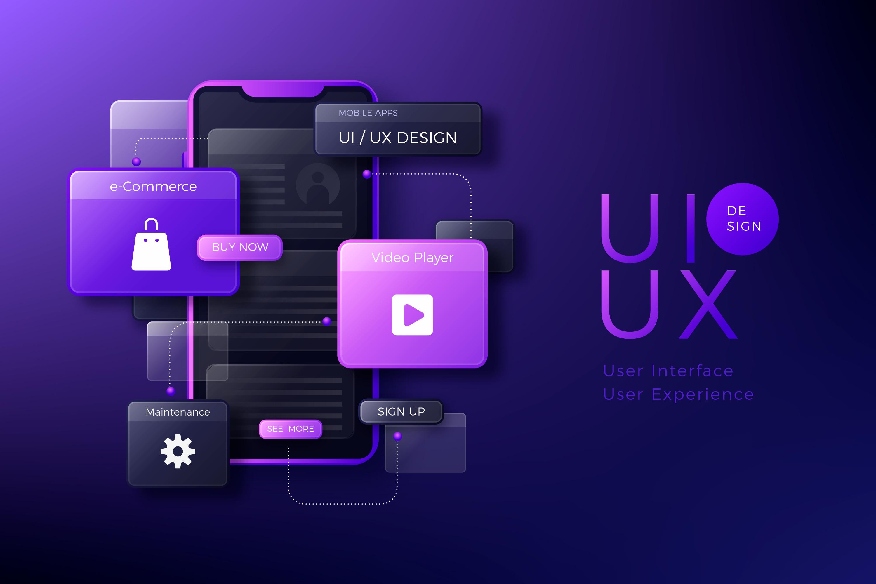 UI/UX Design Illustration